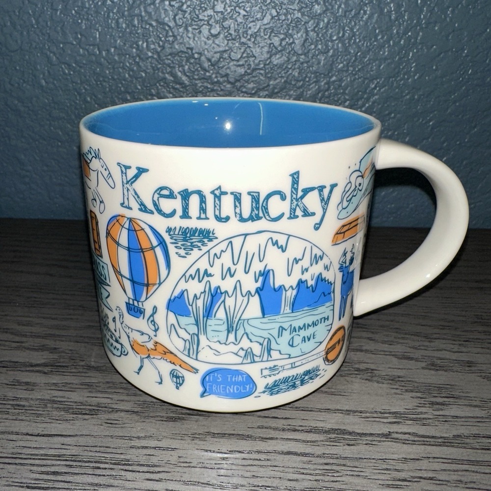 Starbucks Kentucky Been There Series BTS Across The Globe 14oz Coffee Mug W/ Box